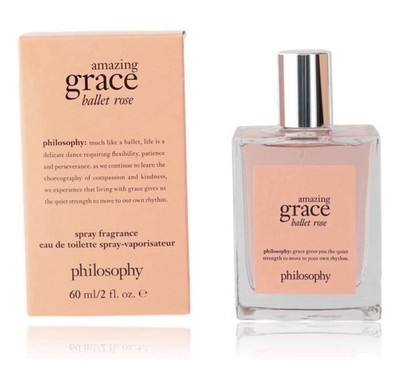 Amazing Grace Ballet Rose by Philosophy, 2 oz EDT Spray for Women
