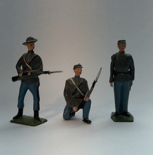 Vintage Britains Ltd Lead Soldiers Set American Infantry 1930s WWI Era