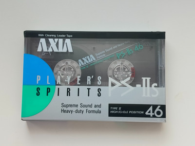 AXIA PS-IIs 46 Tape Cassette SEALED Japan Market