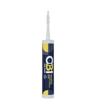 OB1 Multi-Surface Construction Sealant Adhesive, Waterproof, Hybrid, White