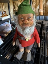 Steiff Gnome Named Pucki . Approximately 12 Inches Tall Vintage Read