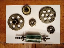 Metal Cogs Roller Machine Internal Parts Teeth Assorted Sizes Gears