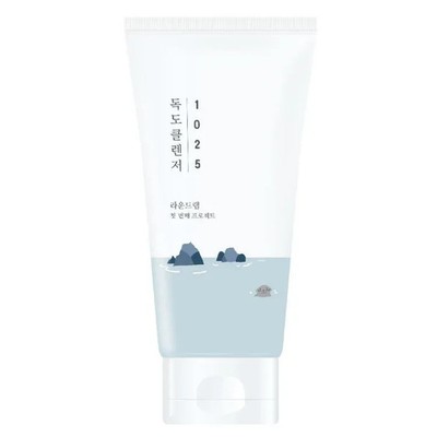 Round Lab 1025 Dokdo Cleanser 150Ml cleanser purifies and removes excess