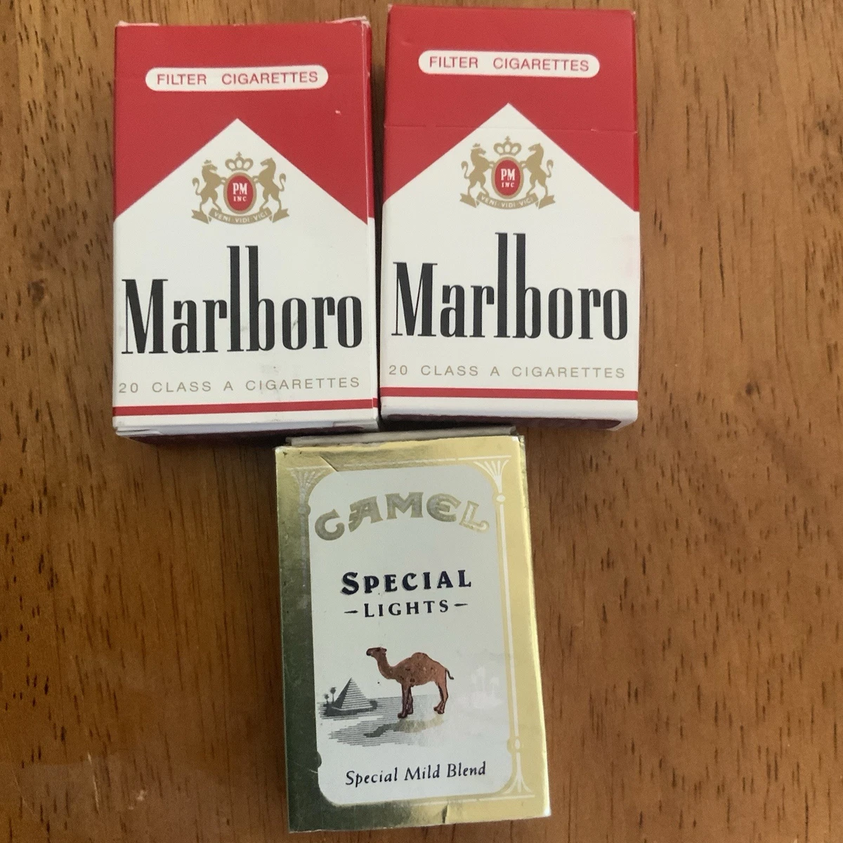 marlboro cigarette tin RUSTED CANNED CIGARETTES Vintage Cigarette Case Holder Wallet