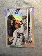2022 Topps #119 Walk-Off Water Rainbow Foil New York Yankees