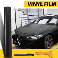 Matte Black Vinyl Car Wrap Sticker Film Decal Bubble Free For Honda Accord
