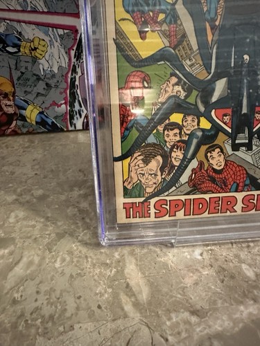 Amazing Spider-Man #105 CGC 9,6 páginas blancas (1972 Marvel) - Imagen 3 de 12