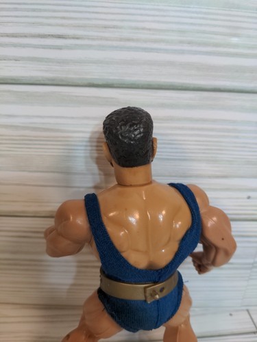 Wrestlers of the World Tennessee Terry Sparkle Actionfigur Soft Head 1980er Vintage - Bild 5 von 6