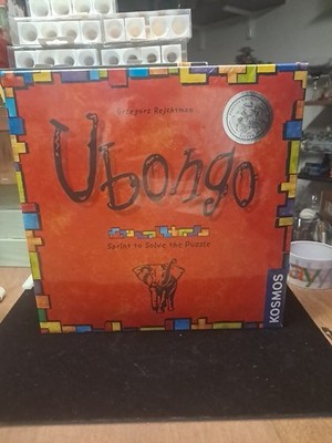 Ubongo Board Game NEW SEALED  Kosmos George Rejchtman Sprint To Solve The Puzzle