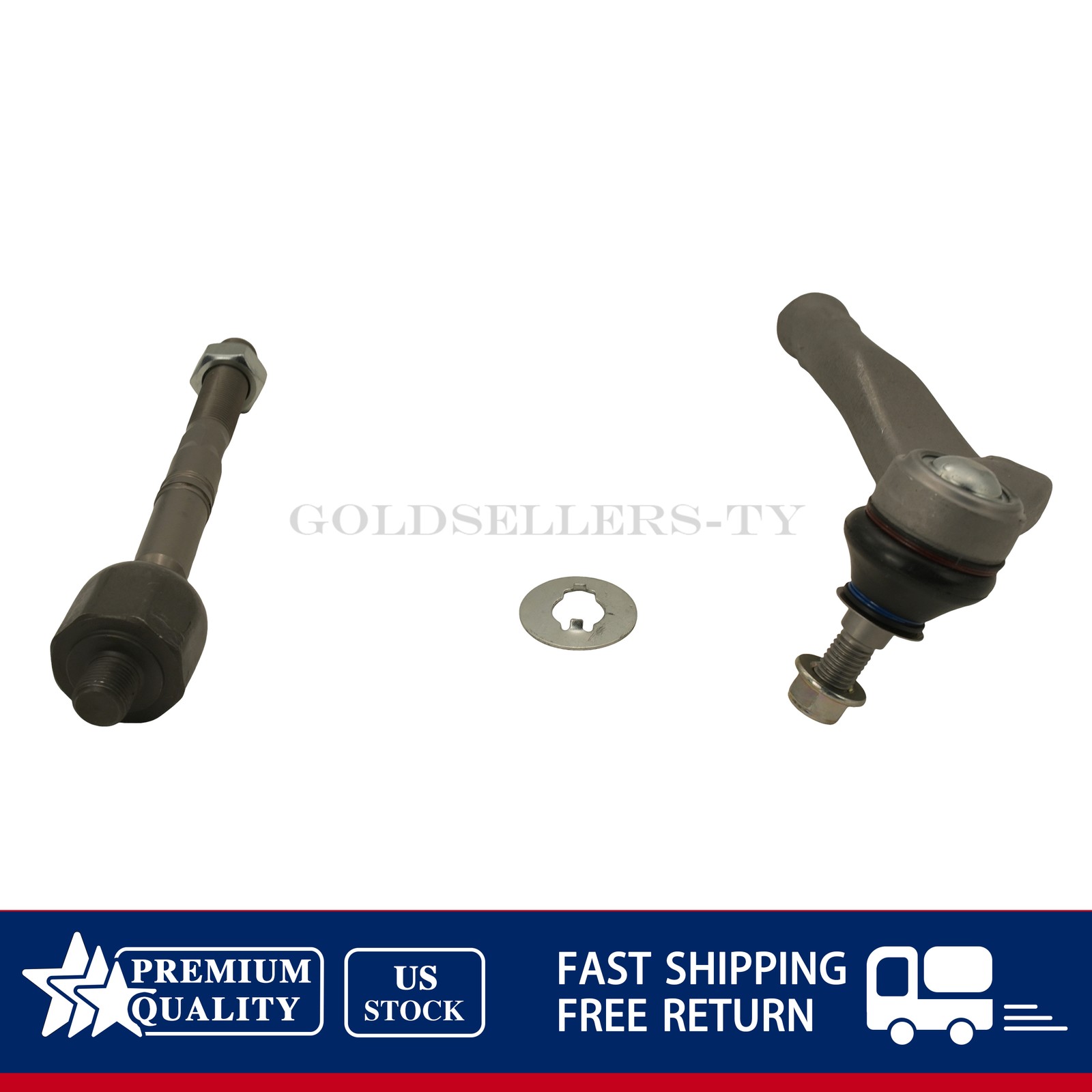 NEW For 2019-2023 Maserati Levante 673007161 Left Inner Tie Rod Ball Joint