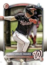 2025 Bowman #BP-28 Carlos Tavares Prospects