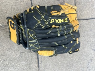 Gant De Baseball DeMarini Diablo 14" - Droitier (RHT) - Noir Et Jaune - Occasion