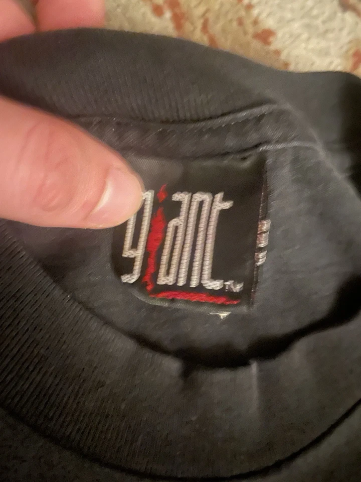 Camisa Vintage Deftones 2000 Era Pônei Branco Etiqueta Gigante G - Imagem 4 de 4