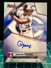 2025 Bowman's Best Quentin Young Refractor Autograph RC Twins 🔥 B25-QY