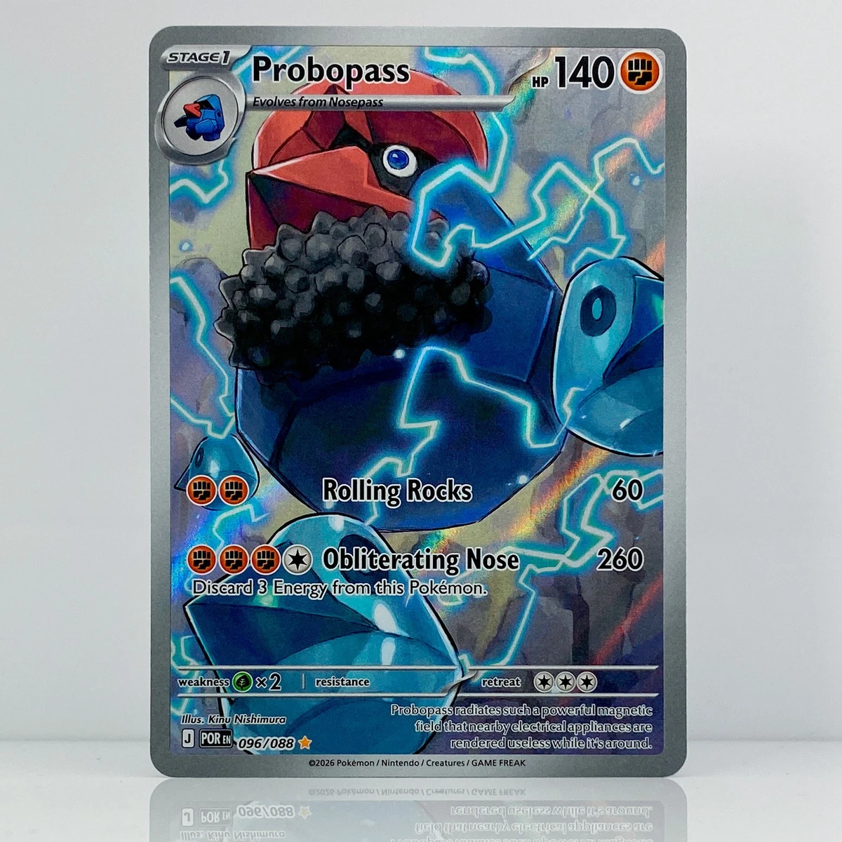 probopass pokemon card Mew EX 46/124 PSA 9 Graded Pokemon Card (2012 Pokemon B & W) + TitanCards®  Toploader : Amazon.nl: Speelgoed & spellen main image 1
