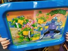 Vintage TMNT Ninja Turtles Lap Tray SEALED 90s Icarus Toys Folding Play Tray Rar