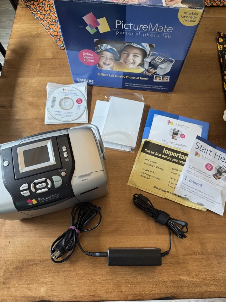 Epson B351A PictureMate Deluxe Desk Top 500 Personal Photo Lab & Photo Printer - Image 4 of 4