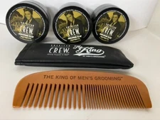 (3 Pack) American Crew (MOLDING CLAY) High Hold & Medium Shine 85g / 3oz & COMB