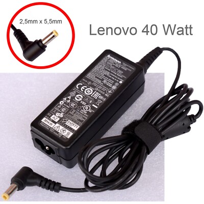LENOVO AC/DC ADAPTER 20V 2A 40W ADP-40NH B 36200398 45N0462 MALE ROUND N303