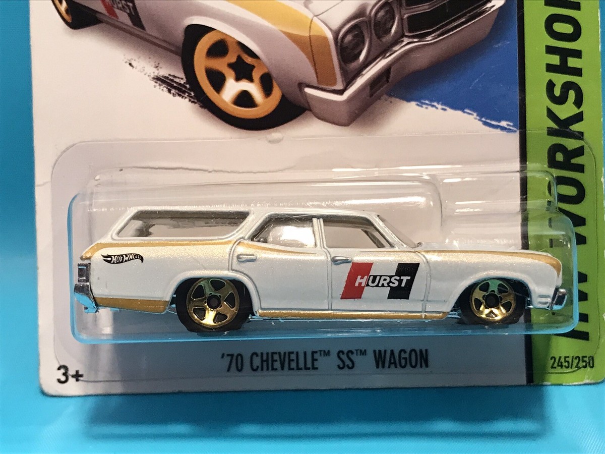 Hot Wheels 2014 HW Performance HURST '70 CHEVELLE SS WAGON Pearl