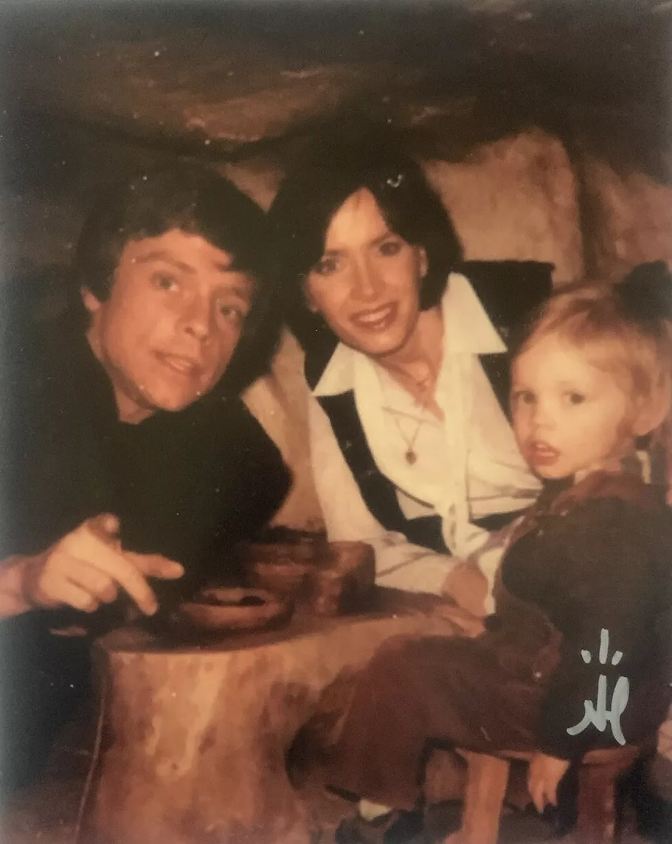 Mark Hamill young autographed 8x10 photo Star Wars