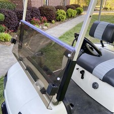 Foldable Tinted Windshield Windscreen For Yamaha G14 G16 G19 Golf Cart 1995-2003