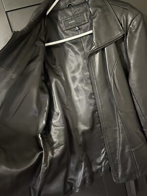 Avanti Leather Jacket New York Women's Black Genuine | eBay
