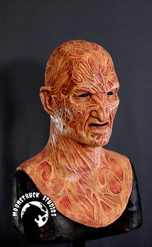 Freddy Krueger PART 4 mask Nightmare on Elm Street Horror Costume not darkride - Picture 3 of 4