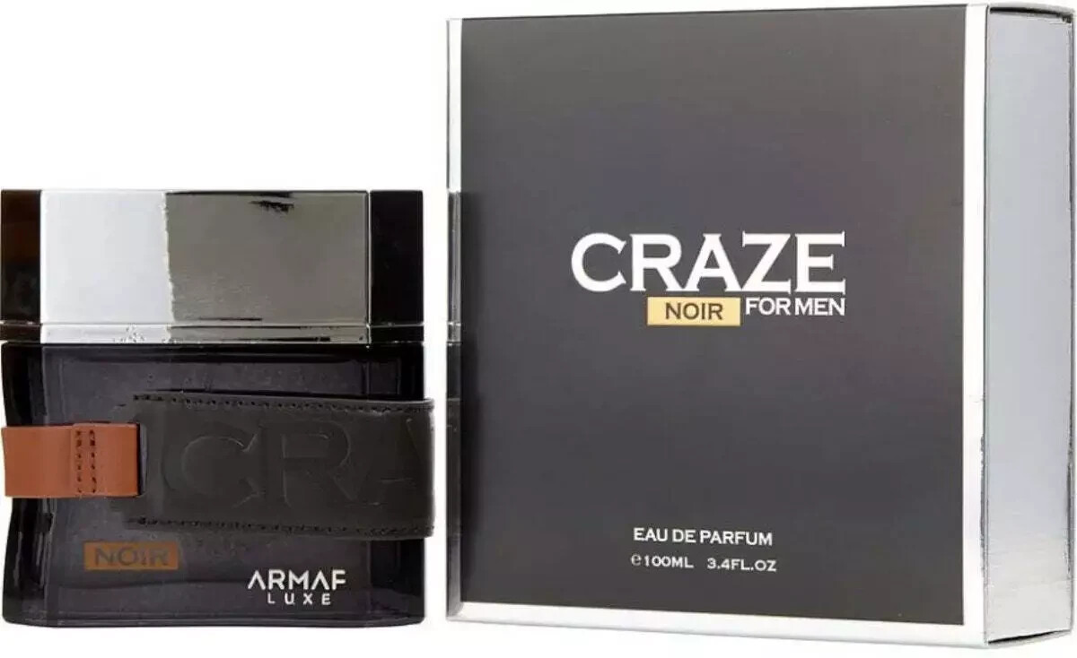 Armaf Craze Noir Eau De Parfum Spray By Armaf - 3.4 oz Armaf Craze Noir Eau De Parfum Spray By Armaf - 3.4 oz