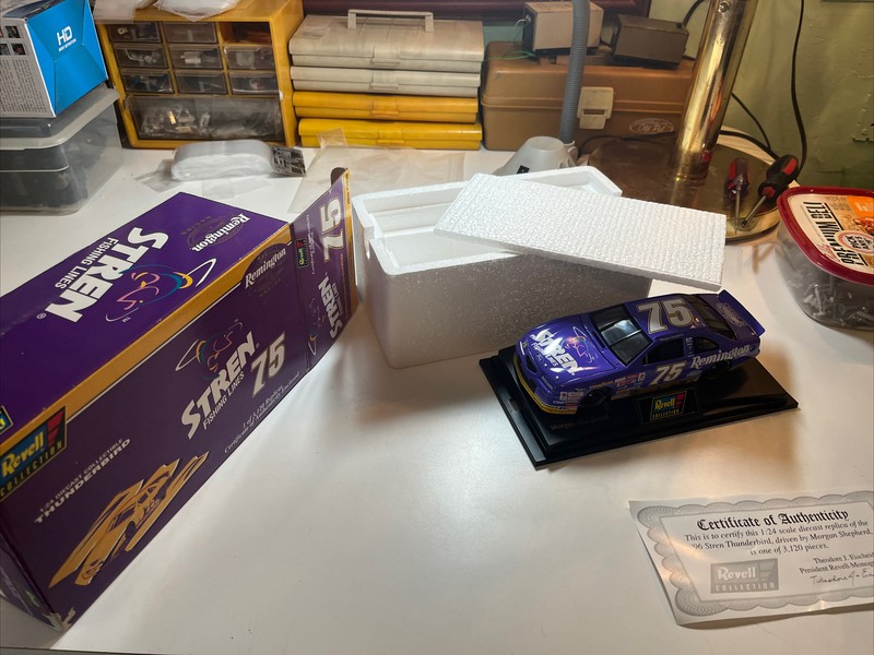 Revell Morgan Shepherd #75 Stren Fishing Ford T-Bird 1:24 Diecast Car  1 of 3120