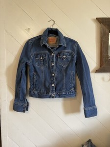levis denim jacket womens ebay