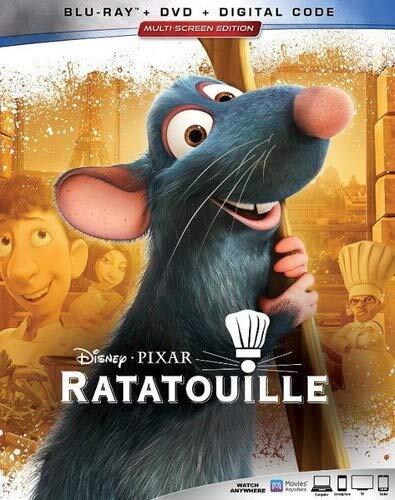 RATATOUILLE (Blu-ray) Patton Oswalt Ian Holm Lou Romano Brian Dennehy Peter Sohn