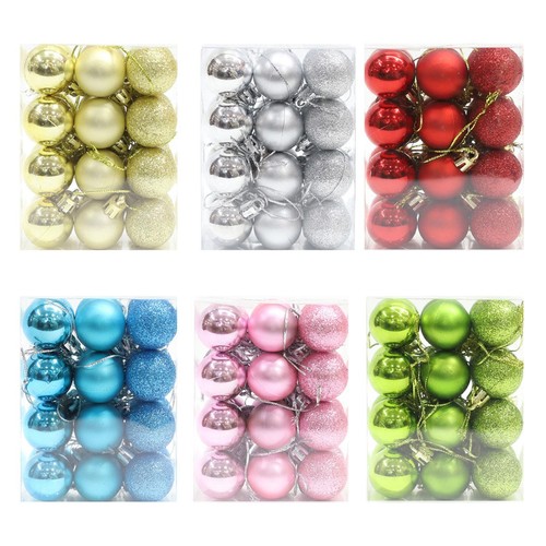 24 Pieces Christmas Balls Ornaments Christmas Baubles Bulk 24-pieces-christmas-balls-ornaments-christmas-baubles-bulk