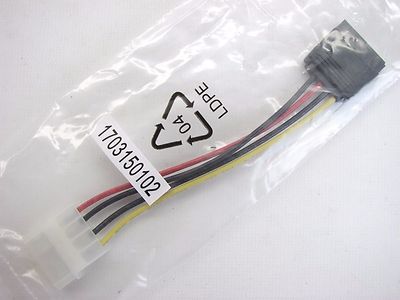 Advantech 1703150102 SATA Power Cable B4P-5.08/SATA 15P 10cm Simple Type  tt3
