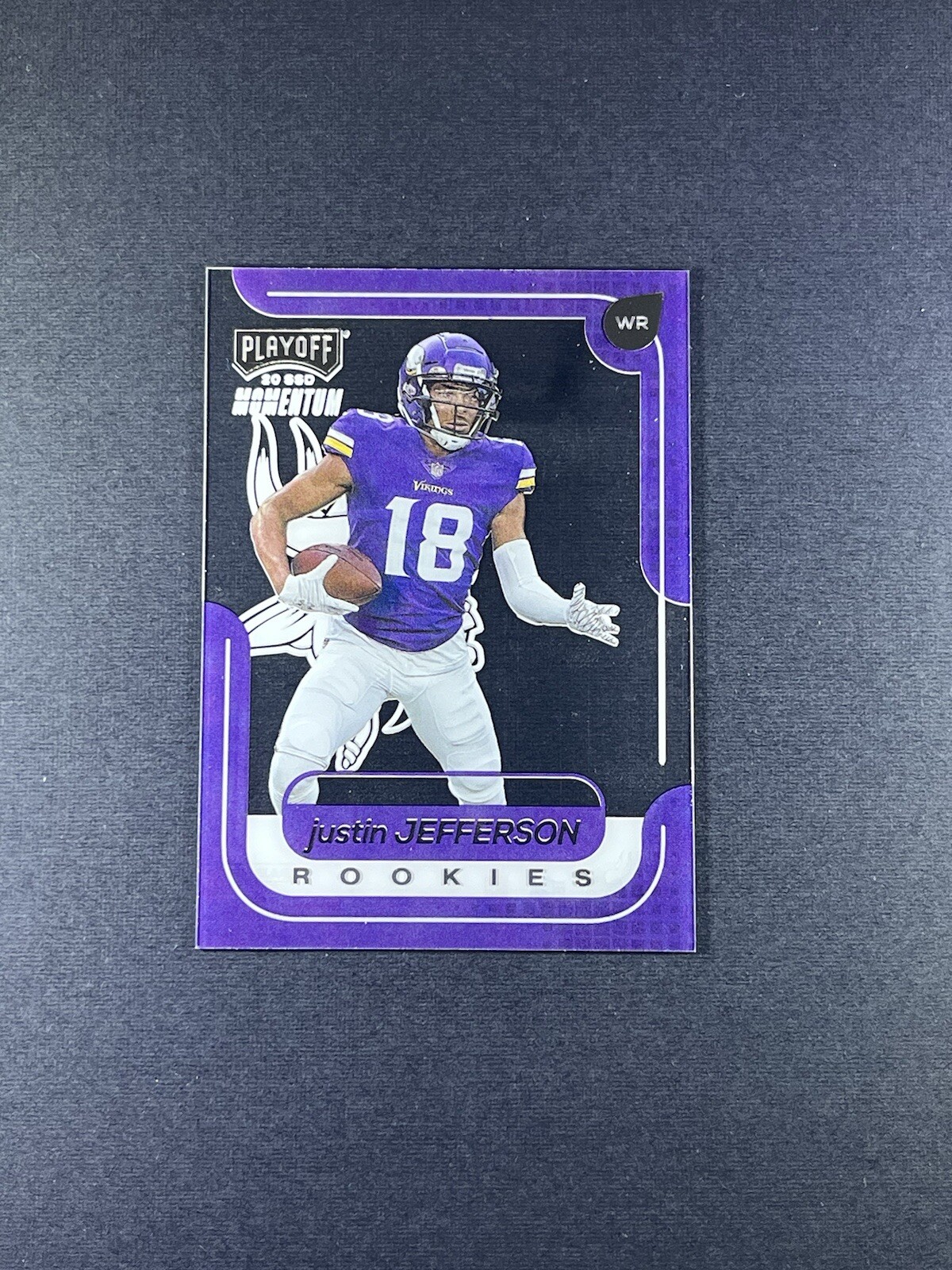 2020 Panini Chronicles Justin Jefferson Playoff Momentum SSD Rookies RC #M-10