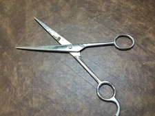 Vintage Solingen Germany Barber Shears Scissors 7"5 lot-H