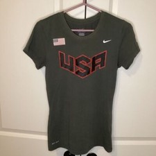 Ladies Nike U.S.A. Olympic Team drifit tee shirt