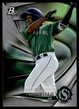 2022 Bowman Platinum Top George Feliz Seattle Mariners #TOP-77