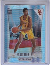 EVAN MOBLEY 2021-22 PRIZM DRAFT PICKS HYPER PRIZM FLASHBACKS RC #2 USC CAVALIERS