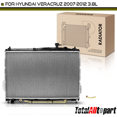 Radiator w/ Transmission Oil Cooler for Hyundai Veracruz 2007-2012 V6 3.8L Auto