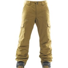 NWT MENS FOURSQUARE STUDIO CARGO PANTS 190 XS Dune snowboard