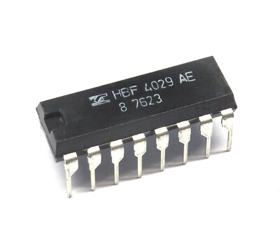 5 Stück HBF4029AE Presettable Binary/BCD Up/Down Counter DIP16, Ates