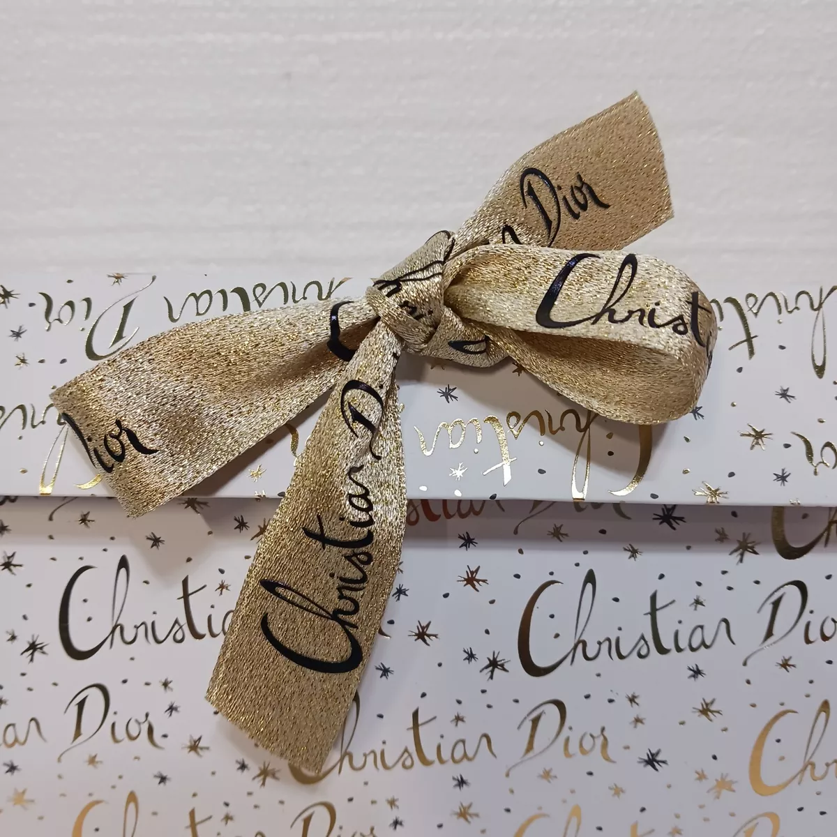 Christian Dior Gold Gift Wrapping Supplies