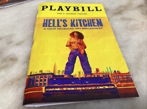 HELLS KITCHEN July  2024 Playbill ALICIA KEYS SHOSHANA BEAN TONY NOMINEE