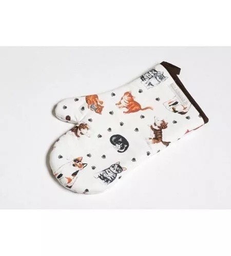 Cute kitty cats oven gauntlet