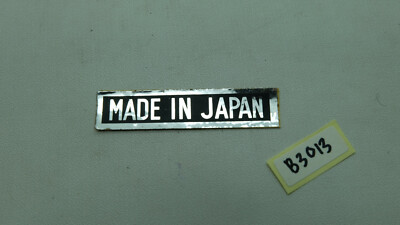 Made In Japan Sticker Decal Yamaha AS1 AS2 AS3 RD125 Honda Kawasaki NOS