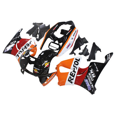 REPSOL カウル 赤・黄・黒・白 For Honda CBR900RR 893 1996 1997 Bodywork Motorcycle Fairing Kit