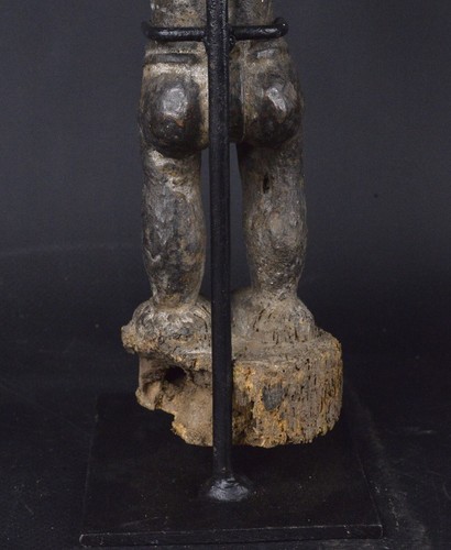 Statue africaine "épouse de l'au-delà" baoulé de Côte d'Ivoire CI001 - Imagen 12 de 12