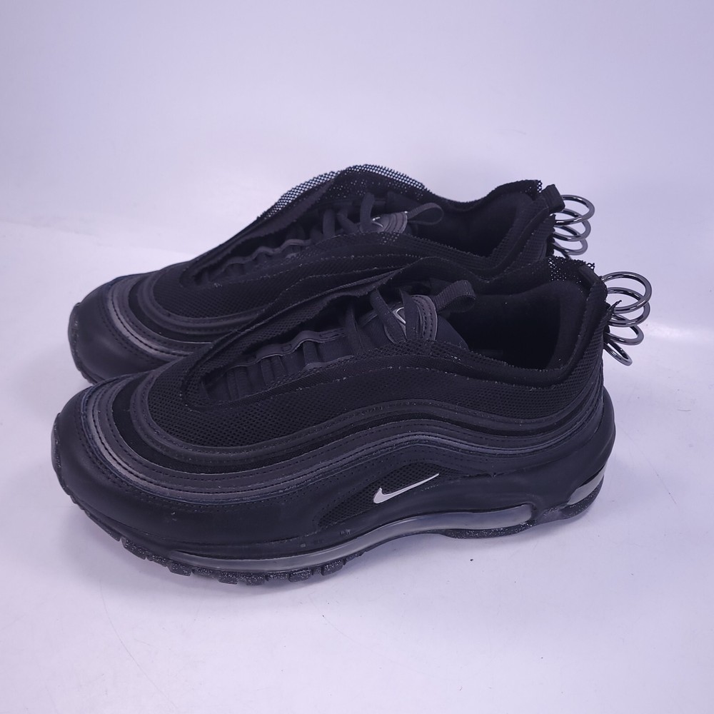 Nike Air Max 97 LX Womens Athletic Sneakers in Black White Size 6