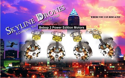 Parrot Bebop 2 POWER EDITION FULL SET of 4 Motors Kit....2022 LIQUIDATION